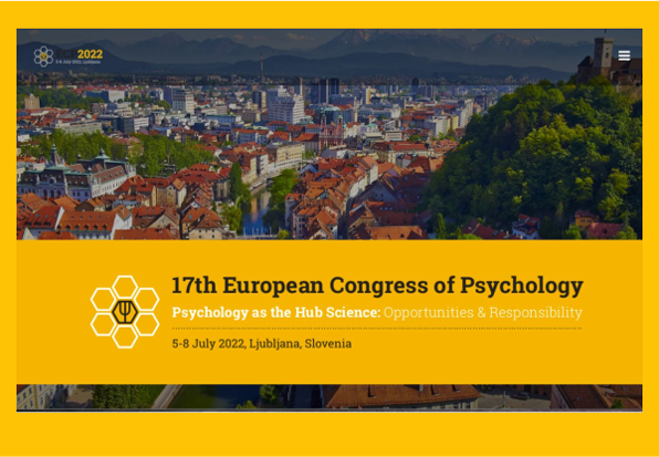 17th European Congress of Psychology 2022