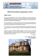 EFPTA Newsletter Sept 2014