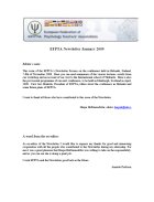 EFPTA Newsletter Jan 2009